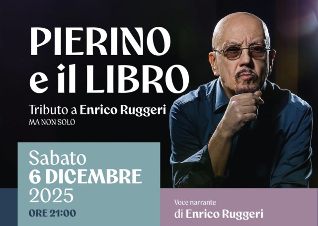 Pierino e il libro arriva ad Azzate con la voce di Enrico Ruggeri