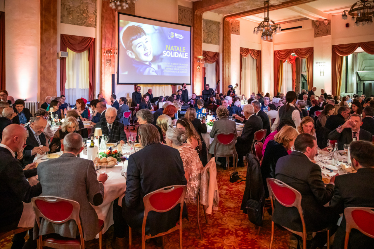 Fondazione Piatti festeggia 25 anni con la Cena di Natale solidale