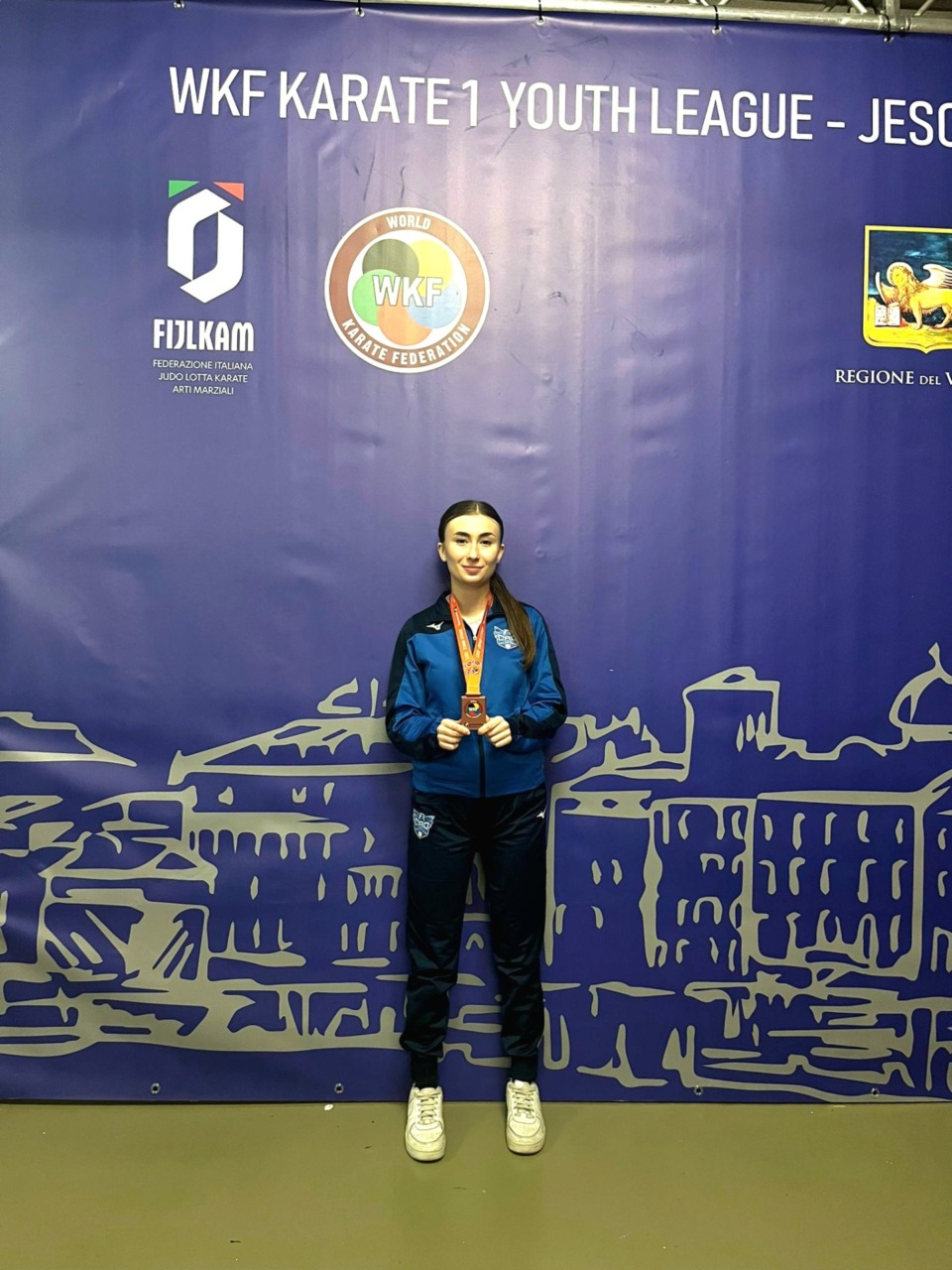 Bronzo per la saronnese Bossi alla Youth league di Karate