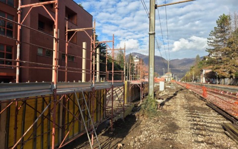 Proseguono i lavori per il raddoppio della tratta Gemonio-Cittiglio