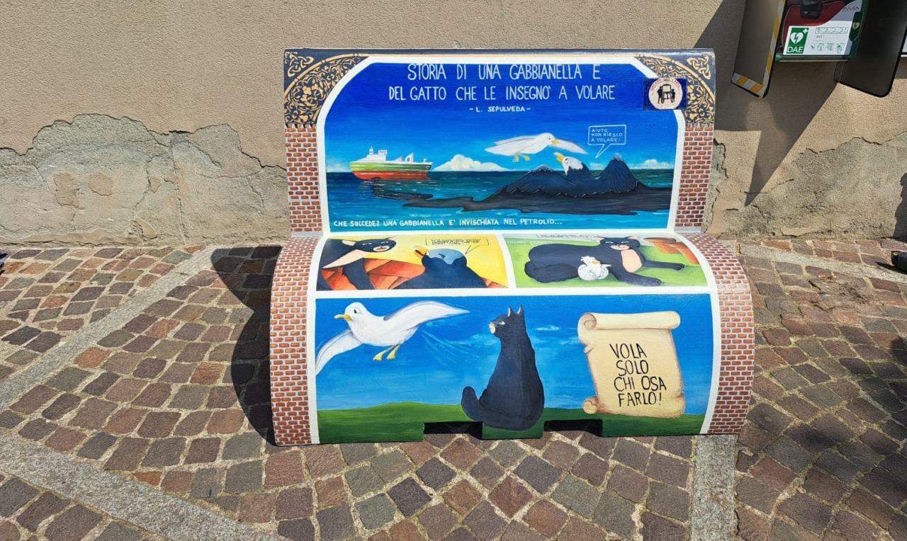 Si inaugura la seconda panchina artistica