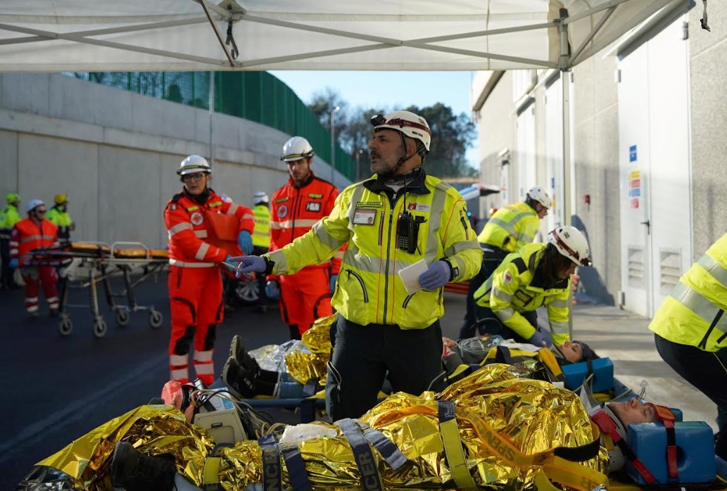 Due morti, cinque feriti grave e 28 in modo lieve, ma fortunatamente è una esercitazione