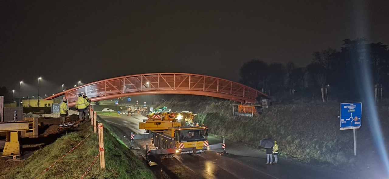 Al parco nuove passerelle ciclopedonali