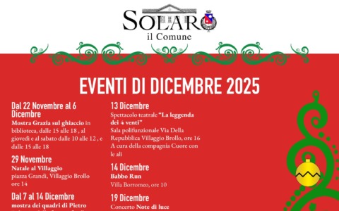 Aspettando Natale: i prossimi appuntamenti
