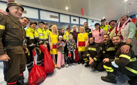 Befana in Pediatria, da Varese a Busto