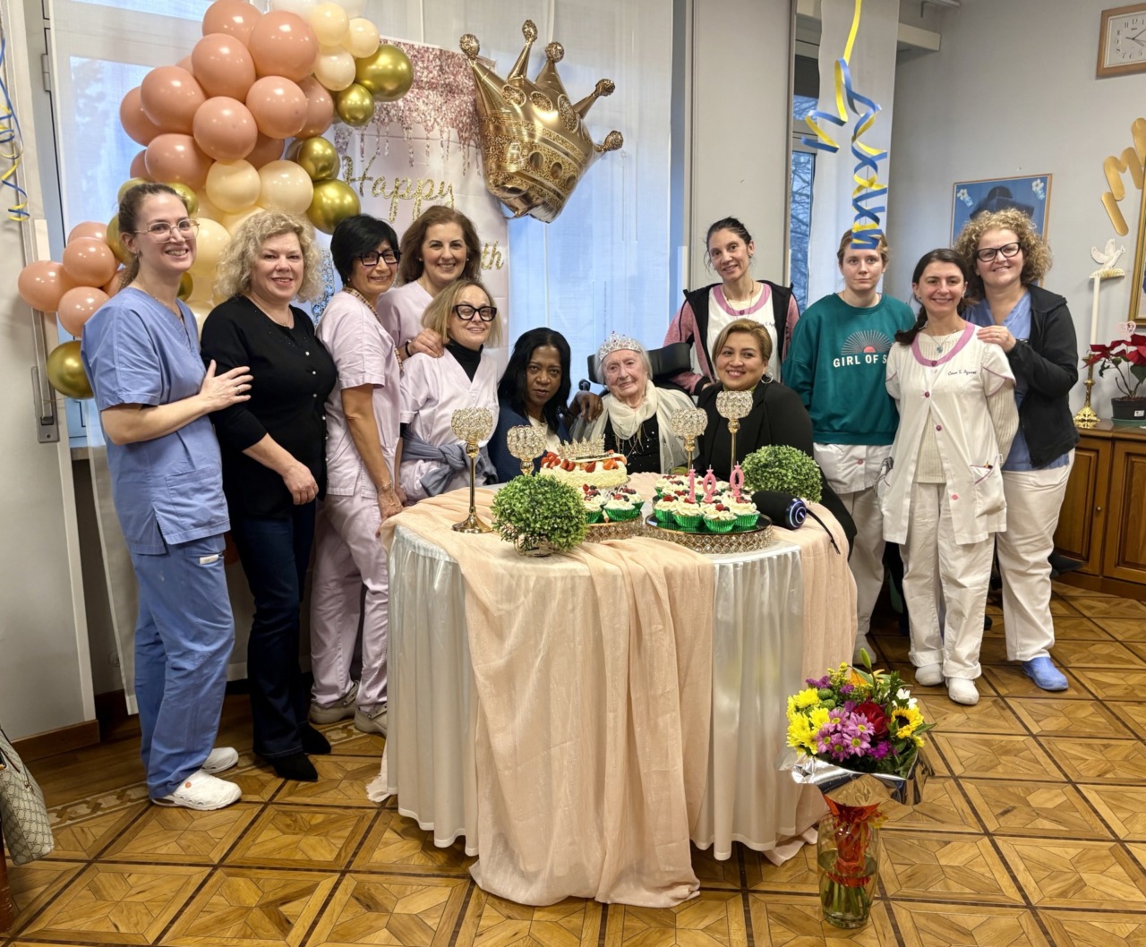 Ines Parini spegne cento candeline