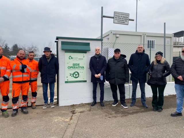 Nell’ex piattaforma ecologica di Venegono il nuovo polo logistico di AGESP Ambiente