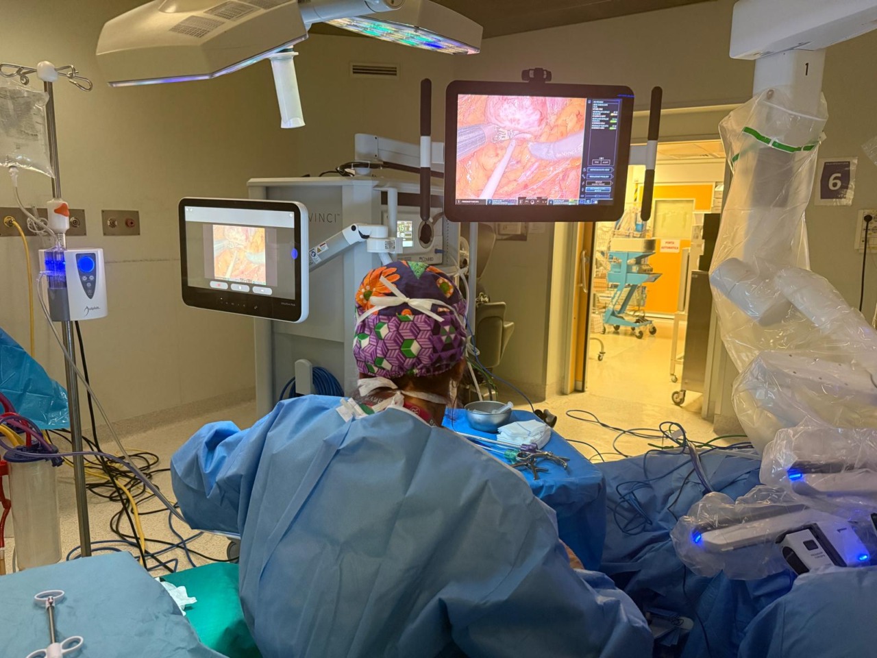 Chirurgia robotica: in un mese oltre 40 interventi