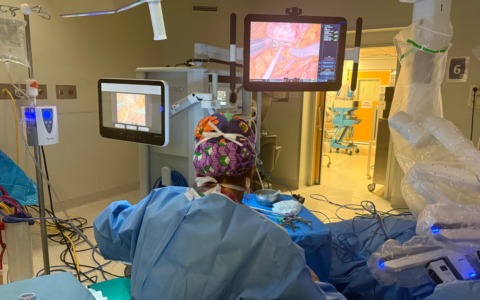 Chirurgia robotica: in un mese oltre 40 interventi