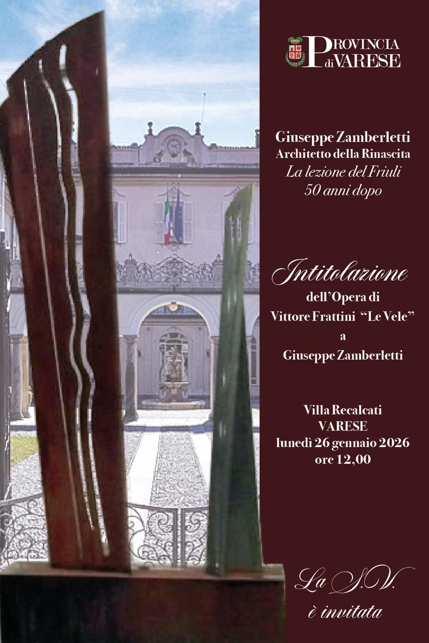 Varese e il Friuli uniti nel ricordo dell’onorevole Zamberletti