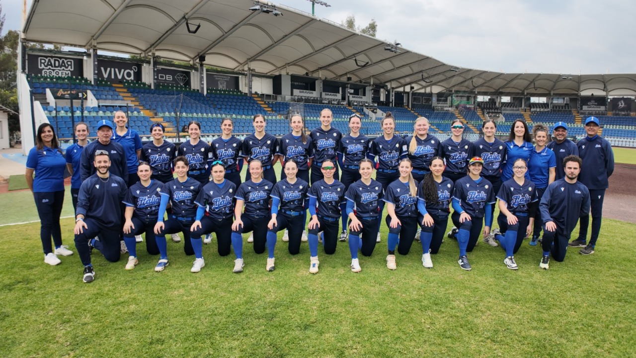Ottimo esordio per l’Italia softball Elite