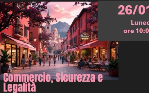 “Radici e visioni”: un evento dedicato a sicurezza, commercio e legalità