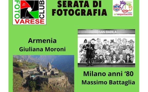 Serata di fotografia con Giuliana Moroni e Massimo Battaglia