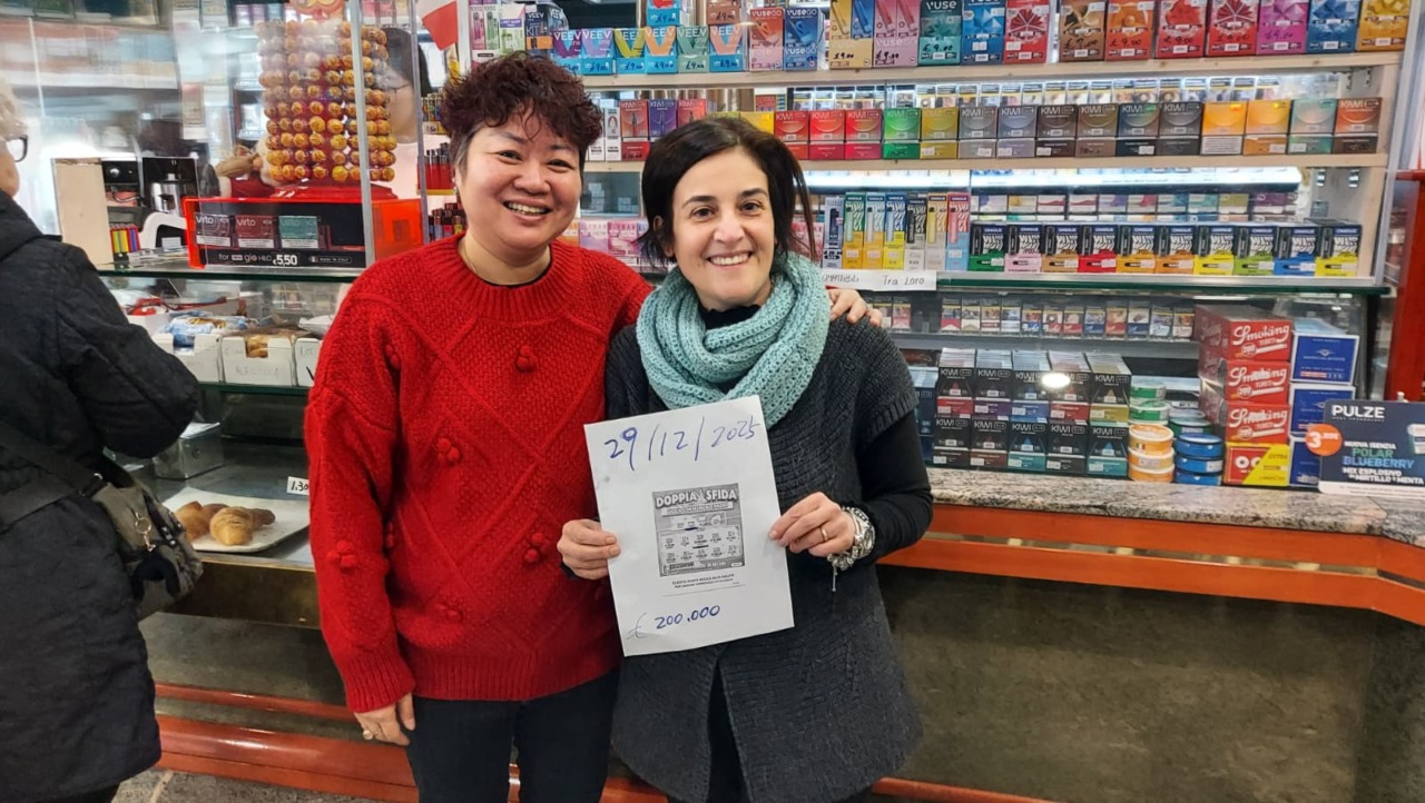 Un biglietto da 3 euro, una vincita da 200mila: fine d’anno fortunata a Tradate