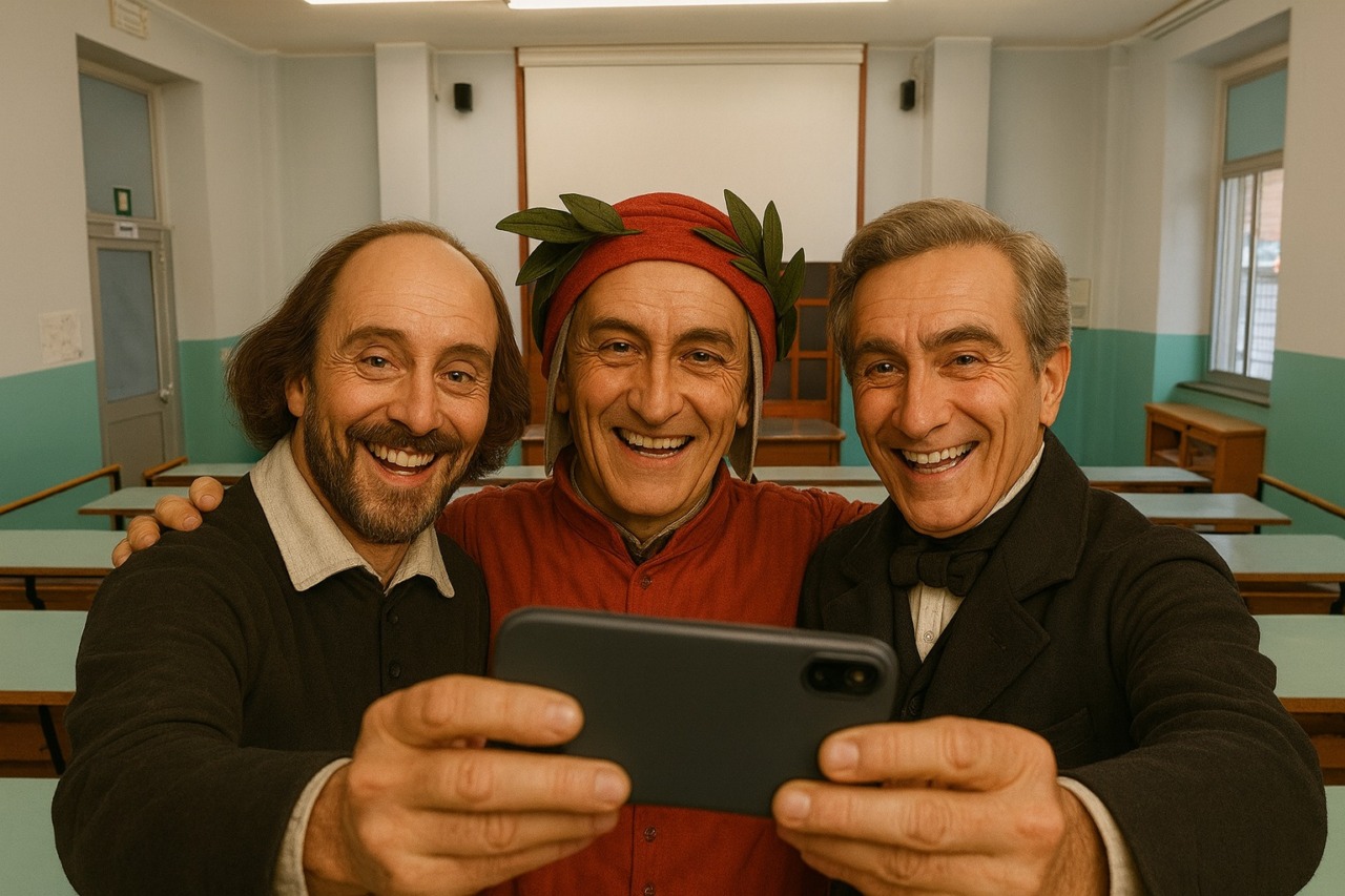 Al Collegio Castelli l’intelligenza artificiale porta in aula Dante e Shakespeare