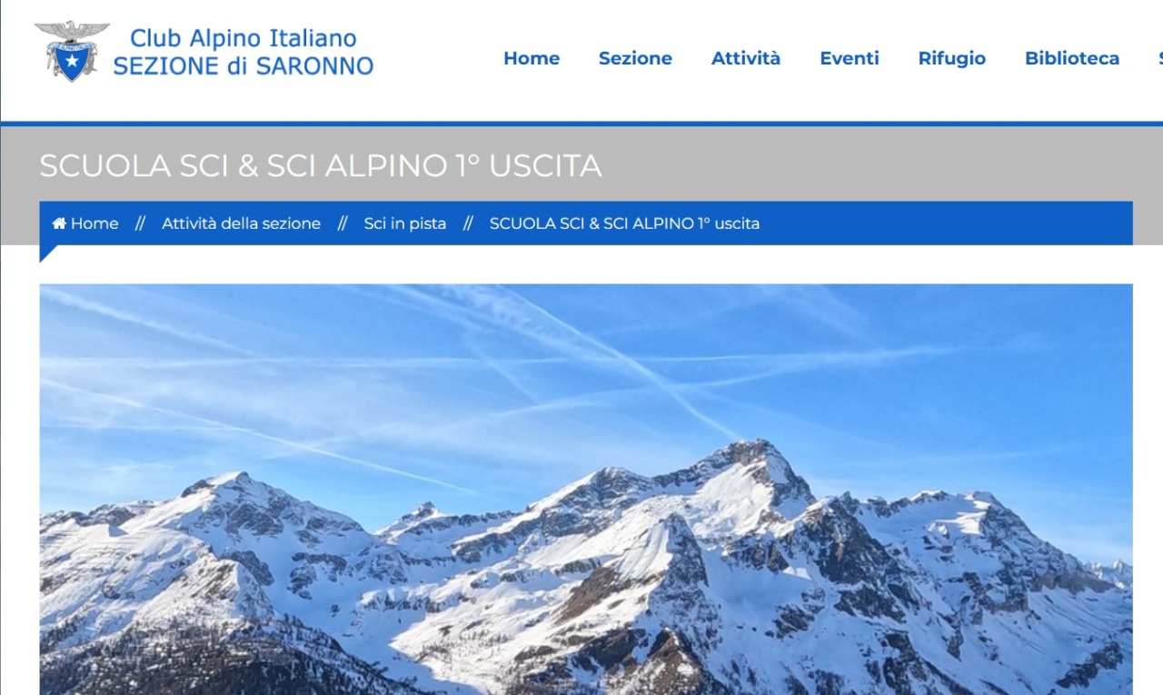 Si impara a sciare con il Cai