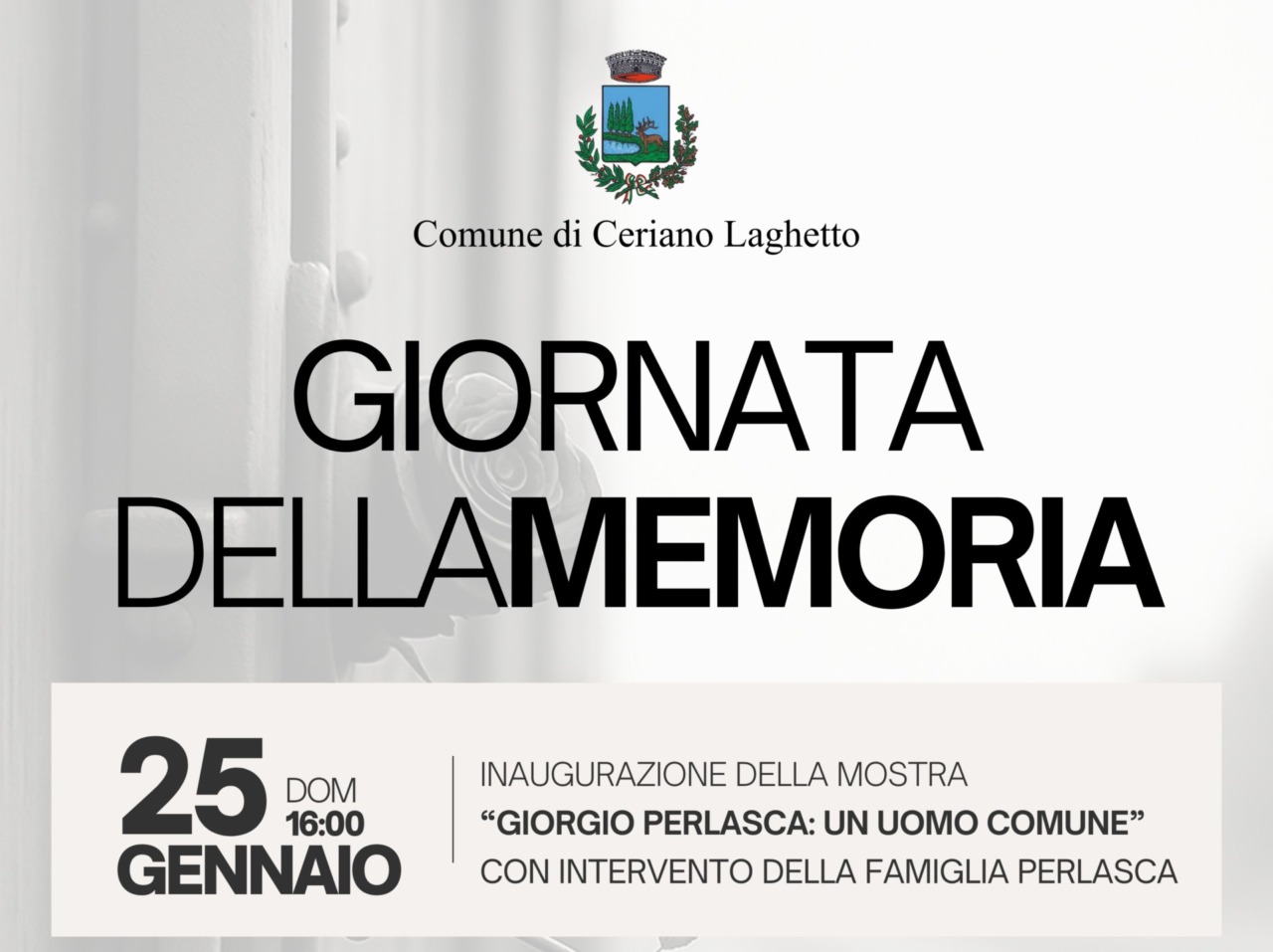 Giornata della memoria, le iniziative