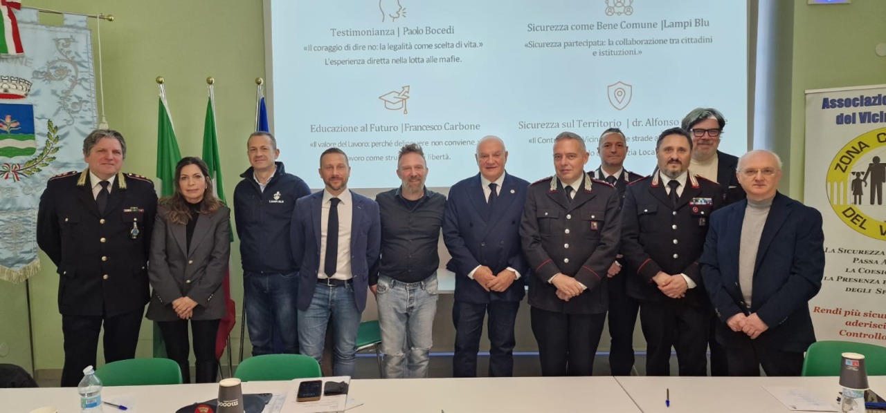 Patti per la legalità: sottoscritto il protocollo di intesa