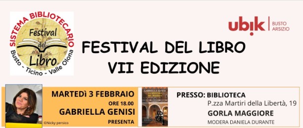 Settimo appuntamento per il Festival del Libro del Sistema Bibliotecario Busto Ticino Valle Olona