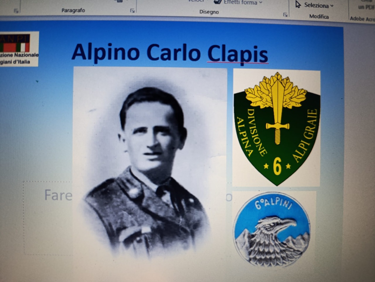 L’omaggio a tre giovani soldati uccisi dai Nazisti