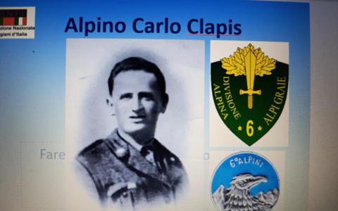 L’omaggio a tre giovani soldati uccisi dai Nazisti