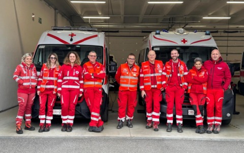 Doppia postazione per la Croce Rossa di Lomazzo