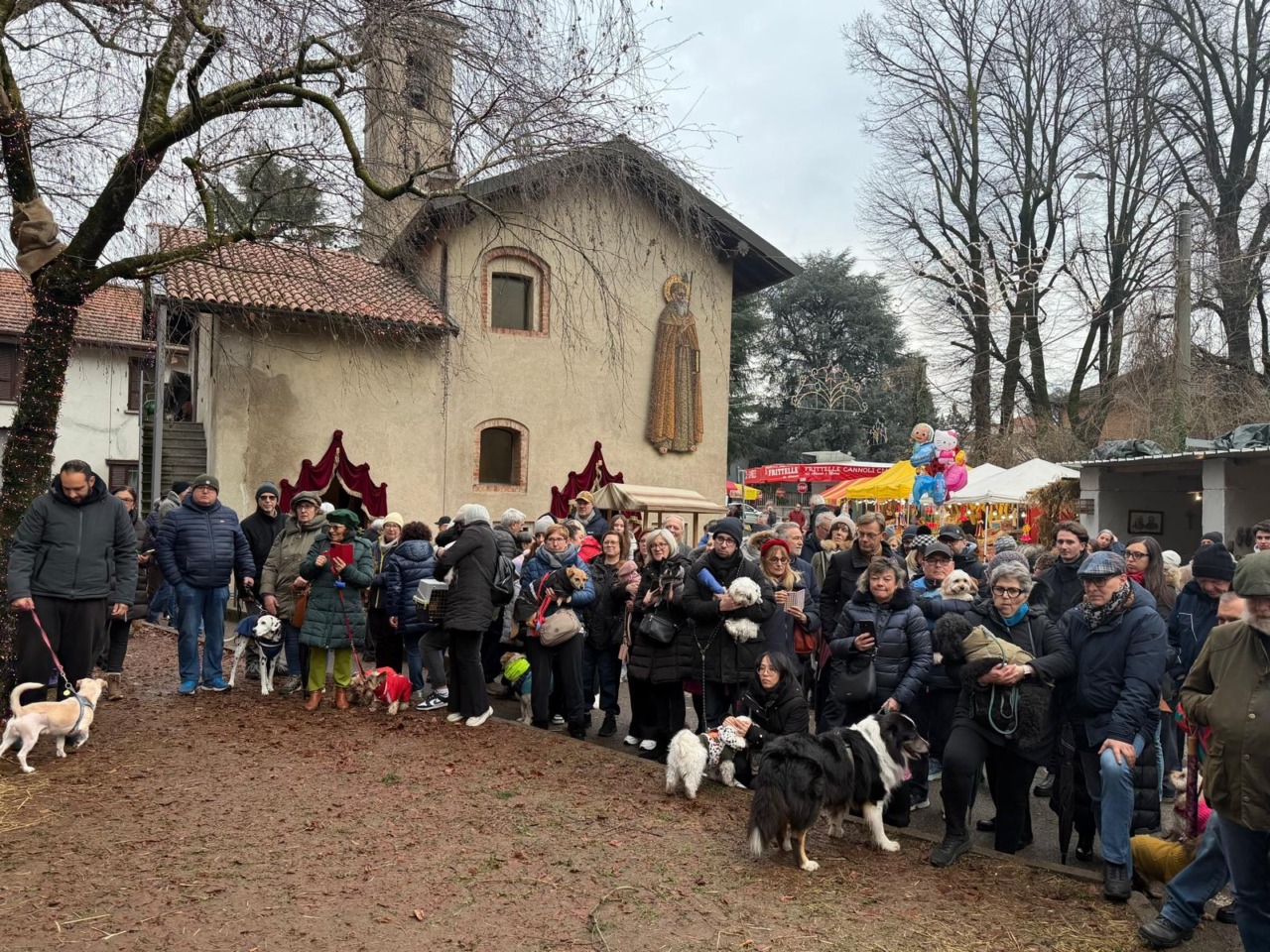 Oggi benedizione di animali e automezzi
