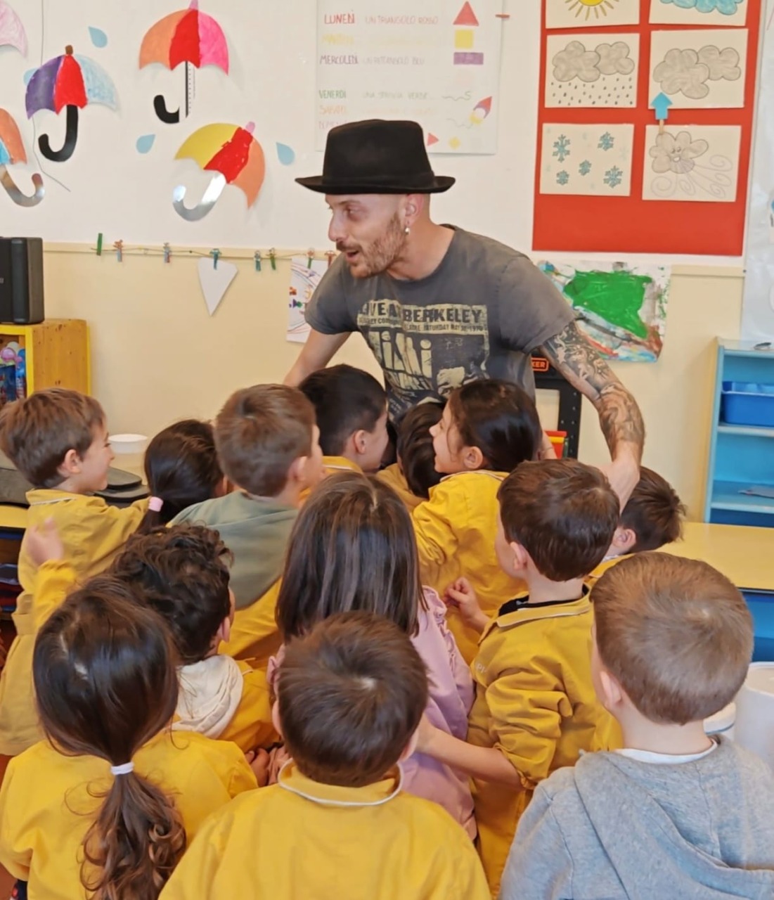 All’asilo di Venegono si impara…a ritmo di techno