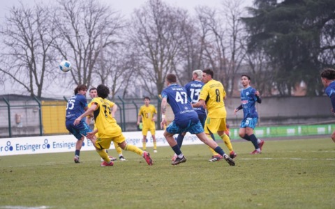 Sconfitta casalinga per la Castellanzese contro la Nuova Sondrio