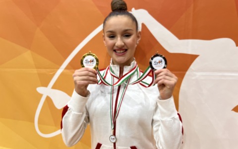 Giorgia Macagnino protagonista alla prima regionale Gold con due medaglie