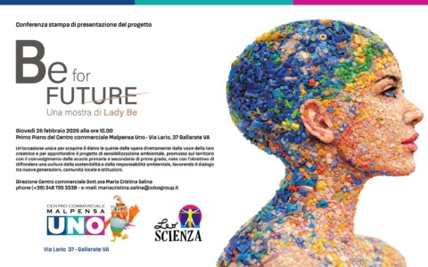Il Centro commerciale Malpensa uno ospita la mostra “Be for future”