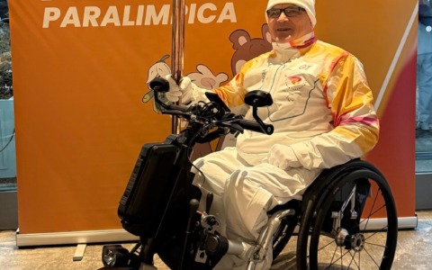 Tedoforo delle Paralimpiadi: intervista a Mondini