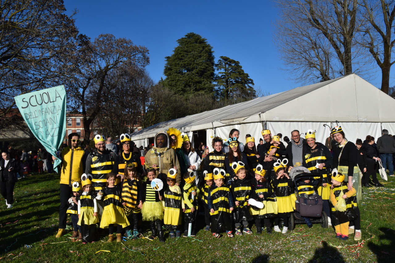 Maschere e divertimento al Carnevale di Lomazzo