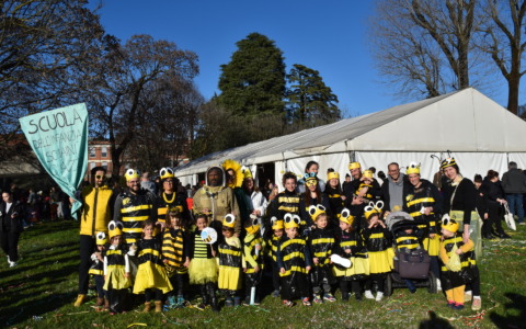 Maschere e divertimento al Carnevale di Lomazzo