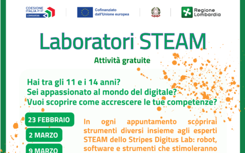 Laboratori Steam per ragazze e ragazzi