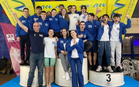RNS di ritorno dal Portogallo con 14 medaglie