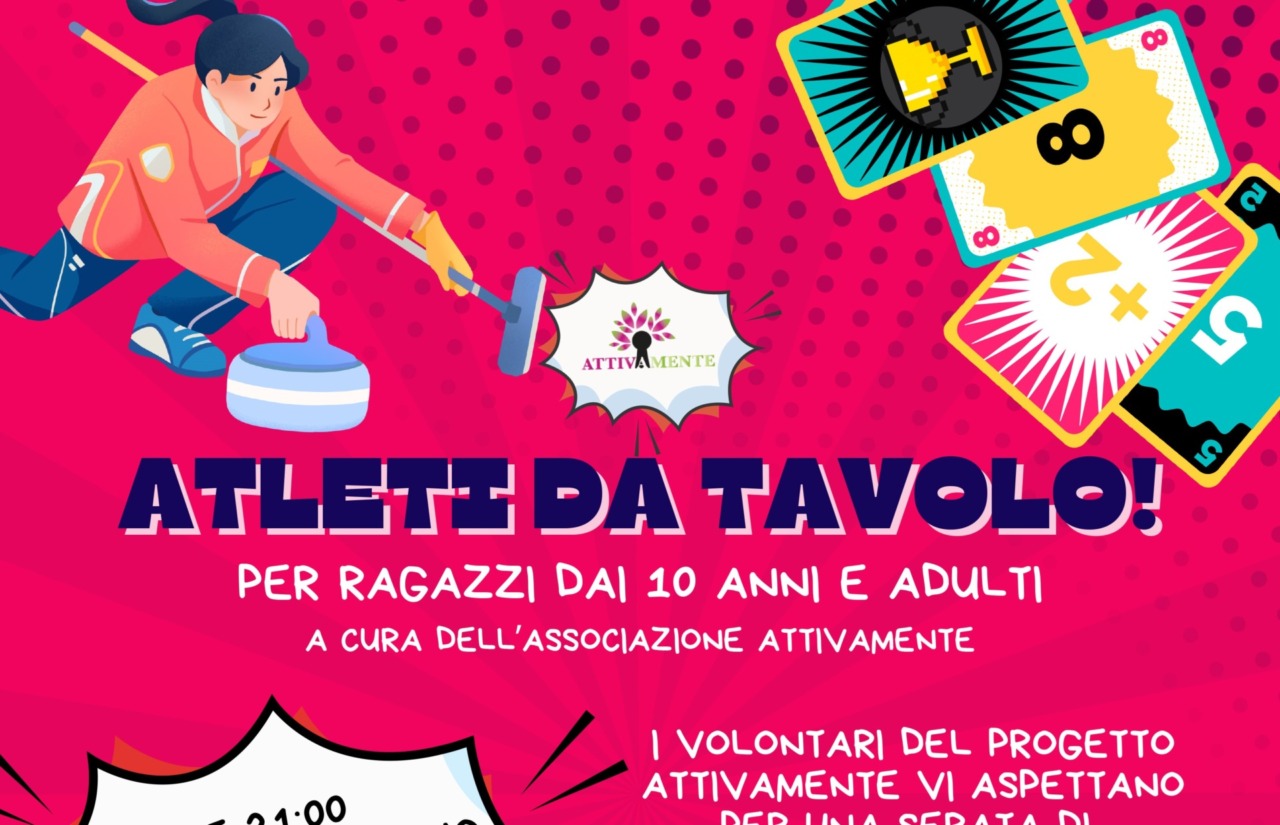 Una serata per Atleti da tavolo