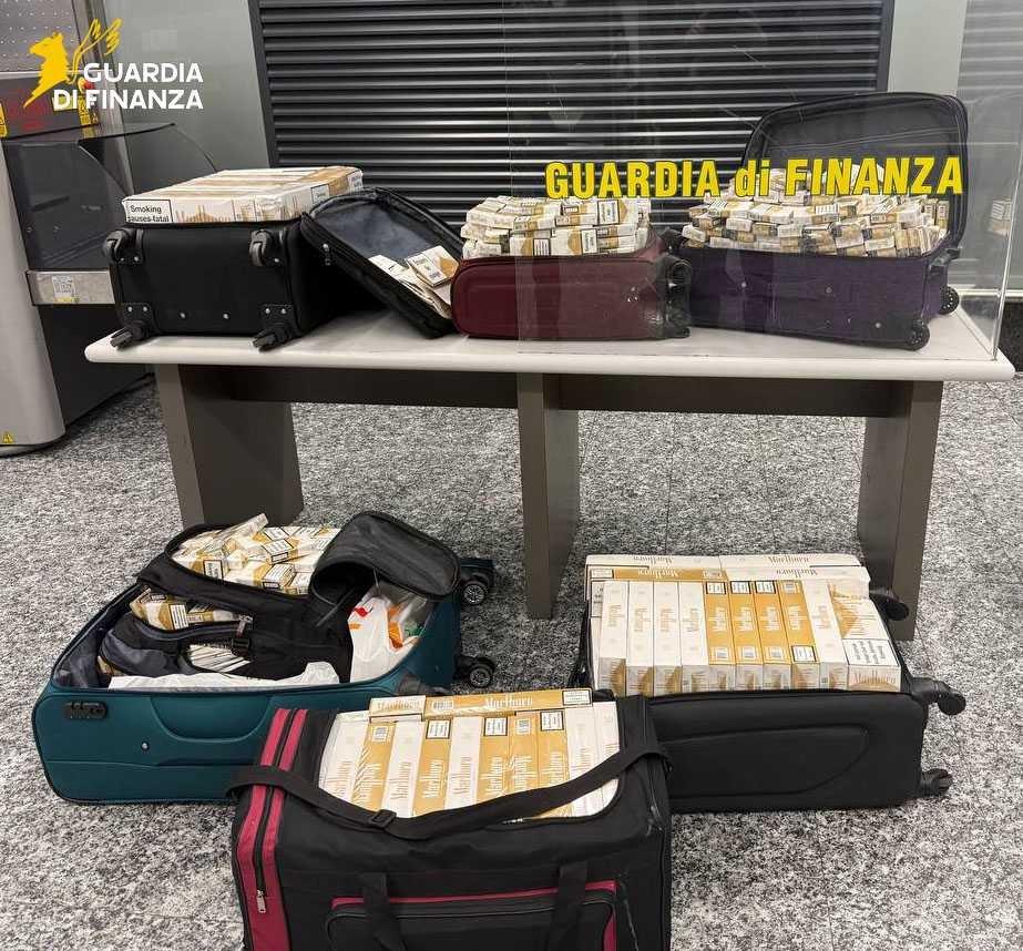 Sequestrati 1000 chilogrammi di sigarette di contrabbando