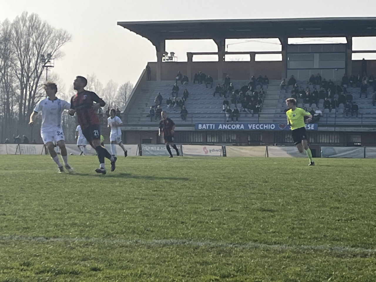 La Caronnese fa festa grazie ad un gol di Sorrentino