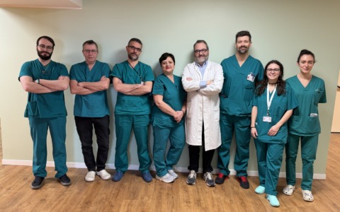 Eseguito un intervento robotico per trattare una grave sudorazione