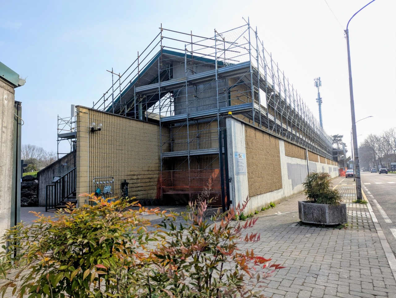 Lavori di manutenzione al cimitero