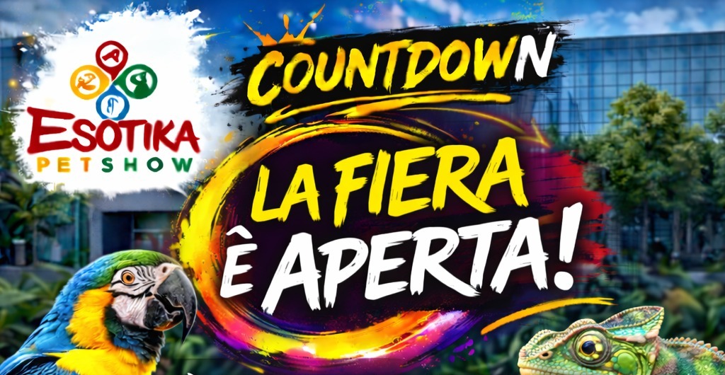 Al via la Fiera degli animali esotici e da compagnia