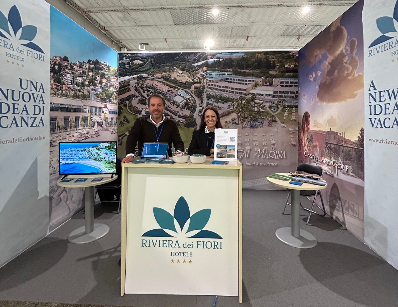 La Riviera dei Fiori conquista Lugano e il mercato turistico svizzero: Riviera dei Fiori Hotels e Castellaro Golf Apartments protagonisti al Salone delle Vacanze “iViaggiatori”