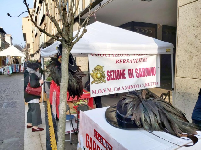 "Gardensia": Bersaglieri in piazza contro la sclerosi multipa