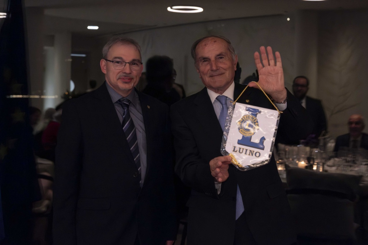 Il Lions club Luino ha incontrato l’ex direttore di Apple, Landi