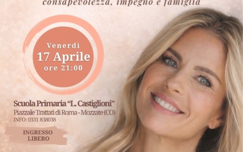 Martina Colombari ospite a Mozzate