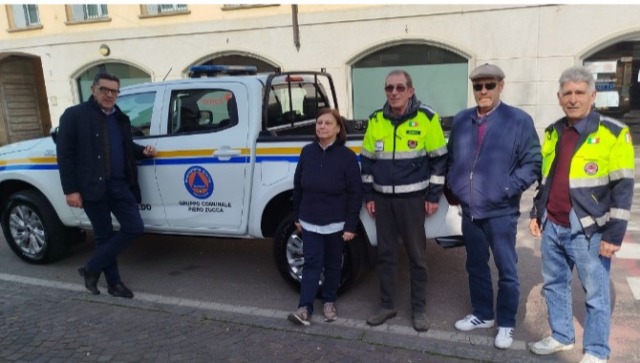 Nuovo mezzo per la Protezione Civile in ricordo di Piero Zucca