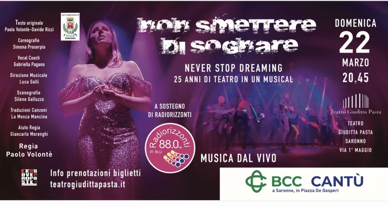 Venticinque anni di teatro in un musical a sostegno di Radiorizzonti