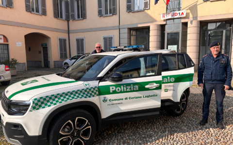 Una nuova auto al servizio della Polizia Locale