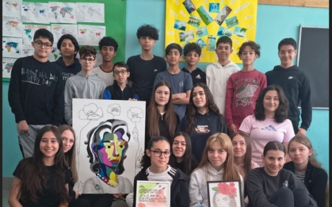 Dalla Resistenza all’arte: gli studenti di terza dell’IC Ezio Crespi incontrano l’ANPI